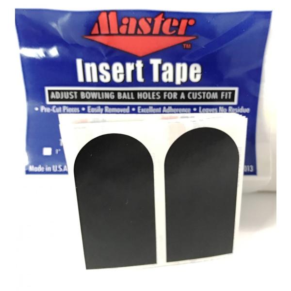 ∞ マスター インサートテープ （ブラック スムース） ∞メーカー：マスター社カ ラ ー：ブラックサ イ ズ：３/４インチ ・ １インチ（幅）容    量：３０枚用    途：サムホール(親指穴）の調整用テープ使用方法（例として）(1)親指...