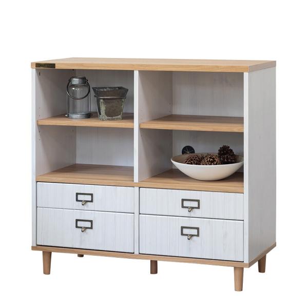 フレンチカントリー*壁掛けキャビネット 素朴で可愛いフレンチカントリー調シリーズ◇90キャビネット コロネ