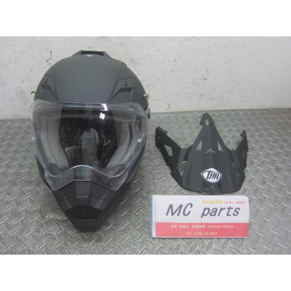 THH ヘルメット TX-28 M 57-58 フルフェイス 黒ブラック 中古 : MC