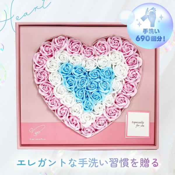 フラワーソープ ハンドソープ ギフト 花びら石けん 690回分 バラ