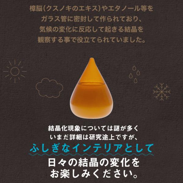 Tempo Drop テンポドロップ ミニ ストームグラス ガラス オブジェ インテリア雑貨 おしゃれ 天候予測器 天気予報 結晶 置物 飾り 気象計 晴雨予報 北欧 お祝い /【Buyee】 Tempo Drop テンポドロップ ミニ ストームグラス ガラス オブジェ インテリア雑貨 おしゃれ 天候予測器 天気予報 結晶 置物 飾り 気象計 晴雨予報 北欧 お祝い /【Buyee】