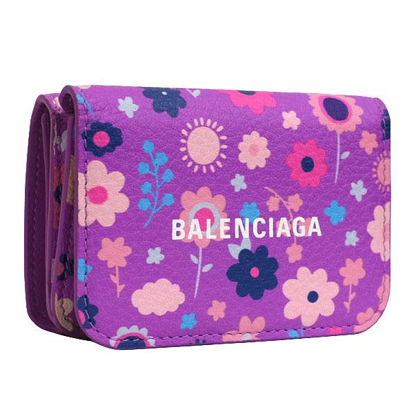 BALENCIAGA 送料無料 本物 美品 バレンシアガ 三つ折り財布 コンパクト  