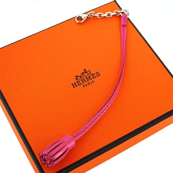 美品♥HERMES エルメス♥カルメンチータ ブックマーク ピンク 箱付き