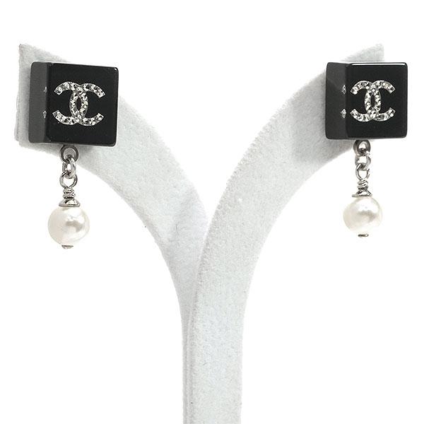 CHANEL（シャネル） 送料無料 本物 ピアス ココマーク スクエア