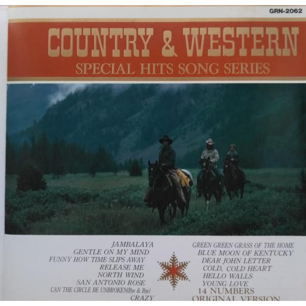 【送料無料】cd10659/COUNTRY & WESTERN  SPECIAL HITS SONG SERIES/中古【CD】