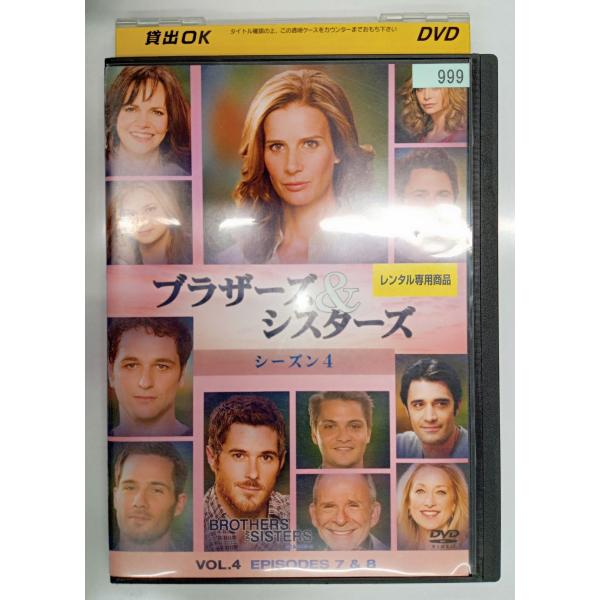 [Release date: August 3, 2011]【ＤＶＤ】 ブラザーズ＆シスターズ シーズン4 Vol.4※レンタルUP中古品監督：ケン・オリンキャスト：キャリスタ・フロックハート レイチェル・グリフィス ロブ・ロウ ロン・リフ...