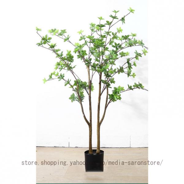 人工 ドウダンツツジ 大型 人工観葉植物 インテリア 屋内 ポット付