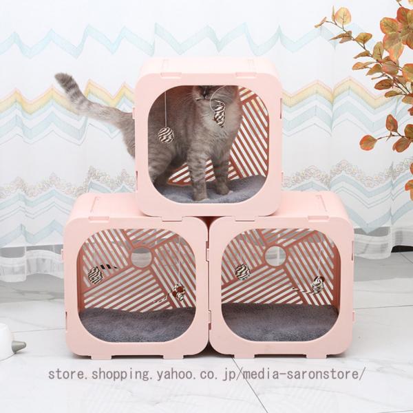 [Release date: September 30, 2025]多機能ペットハウス猫ハウスや犬小屋でも使用可能!組み立て簡単で、場所を取らず、折りたたんでコンパクトに収納できます!持ち運びも楽にできて、設置しやすかったです!半密閉デザイ...