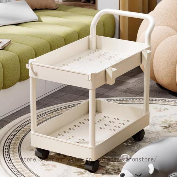 [Release date: September 20, 2025]★たっぷり入る収納カート★360°可動キャスターで移動が楽々★使いがってが良く、キッチンやリビング、洗面所などあらゆるシーンで活躍★キッチン（台所/料理）/ランドリー(洗濯...