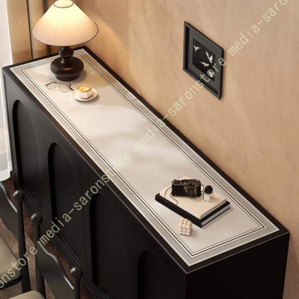 撥水 テーブルランナー 北欧 テーブルマット テーブルクロス 耐熱 汚れ防止 家庭用 業務用 長方形 ビニール おしゃれ モダン デスク保護マット 防塵 滑り止め