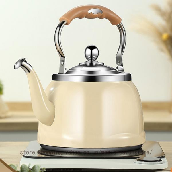 [Release date: September 20, 2025]容量*モデル4L 5L 6L 【ここがポイント!】☆★お湯が沸いたら、笛で知らせてくれる笛吹きケトルです!☆★笛でケトルを火にかけたのを忘れない親切設計です!☆★ガスはもち...