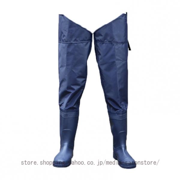 [Release date: October 1, 2025]ヒップブーツ ヒップウェーダー ヒップウエイダー 田植え用長靴 釣り用長靴 田靴 フィッシングロングブーツ 超ロング丈 防水 ずり落ち防止バンド 農作【ヒップウェーダー全長：約8...