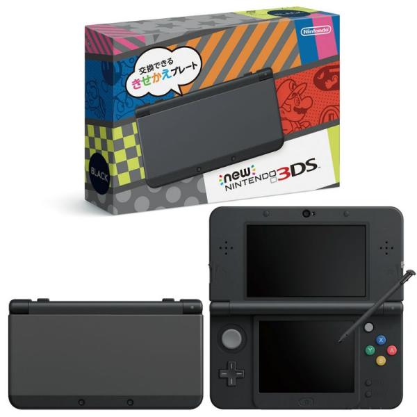 『新品即納』{本体}{3DS}Newニンテンドー3DS ブラック(KTR-S 