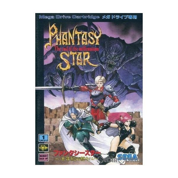 『中古即納』{MD} ファンタシースター 〜千年紀の終りに〜(Phantasy Star: The end of the millennium)(ROMカートリッジ/ロムカセット) セガ (19930319)
