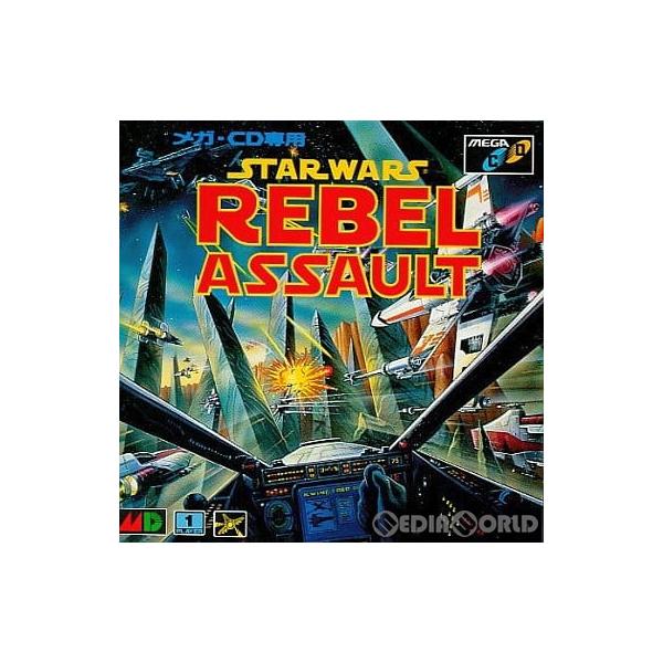 『中古即納』{MD} STAR WARS REBEL ASSAULT(スター・ウォーズ レベル・アサルト)(メガCD) ビクターエンタテインメント (19940922)