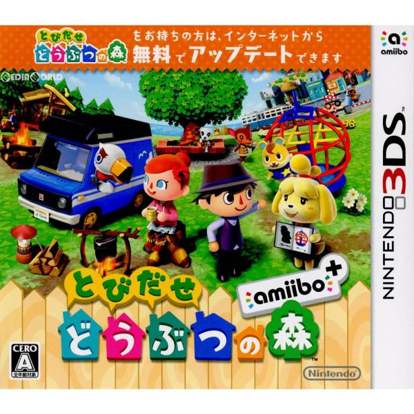 ニンテンドー3DS 『中古即納』{3DS} (amiiboカード欠品)とびだせ
