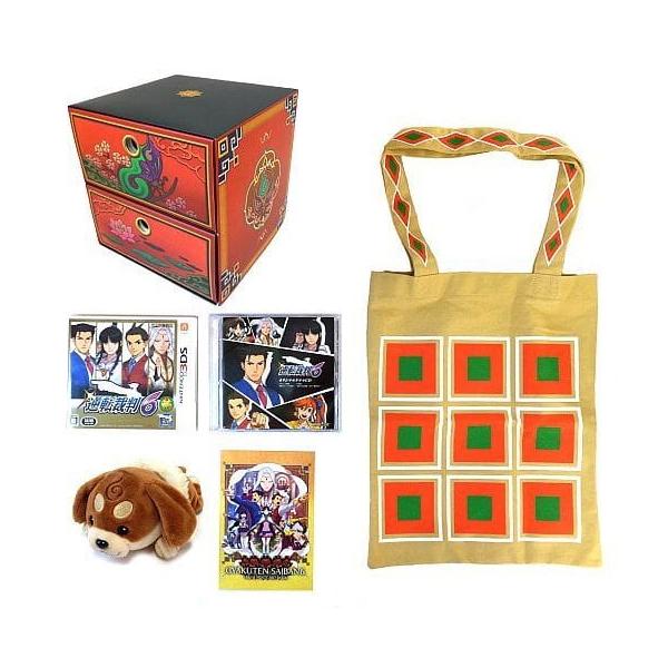 『中古即納』{3DS} イーカプコン限定 逆転裁判6 LIMITED EDITION(リミテッドエディション)(限定版)(20160609)
