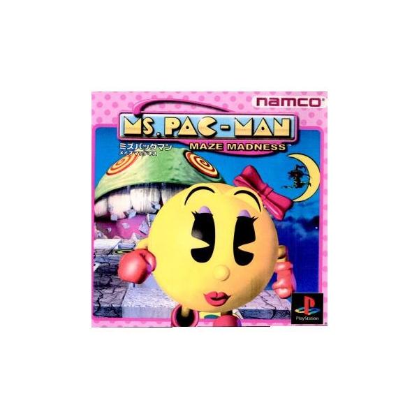 『中古即納』{PS} ミズパックマン メイズマッドネス(MS. PAC-MAN MAZE MADNESS) バンダイナムコエンターテインメント (20001228)