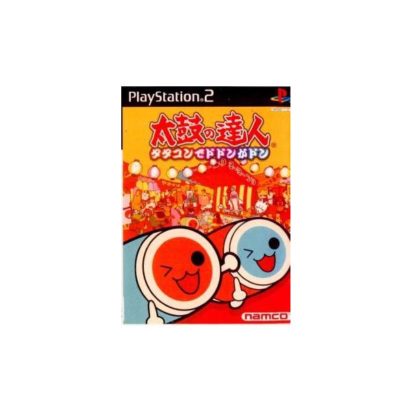『中古即納』{表紙説明書なし}{PS2} 太鼓の達人 タタコンでドドンがドン(ソフト単品) バンダイナムコゲームス (20030327)