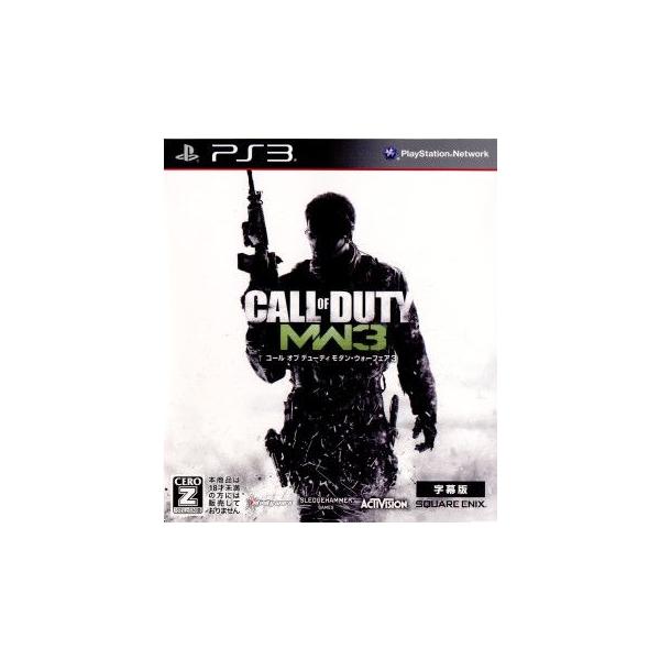 『中古即納』{表紙説明書なし}{PS3} コール オブ デューティ モダン・ウォーフェア3(字幕版) スクウェア・エニックス (20111117)