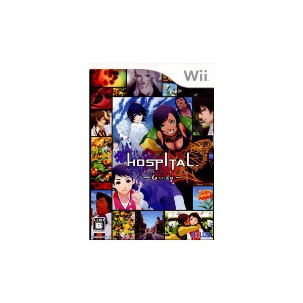 『中古即納』{Wii} HOSPITAL.(ホスピタル.) 6人の医師 アトラス (20100617)