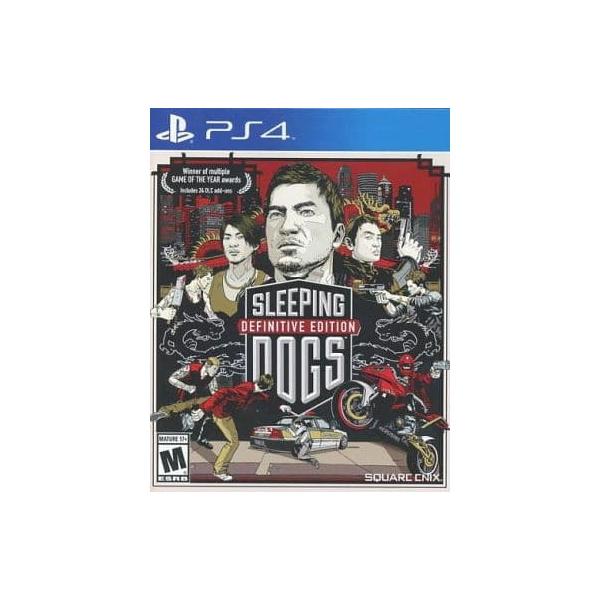 『中古即納』{PS4} SLEEPING DOGS DEFINITIVE EDITION(スリーピングドッグス ディフィニティブエディション) 北米版(CUSA-01111) スクウェア・エニックス