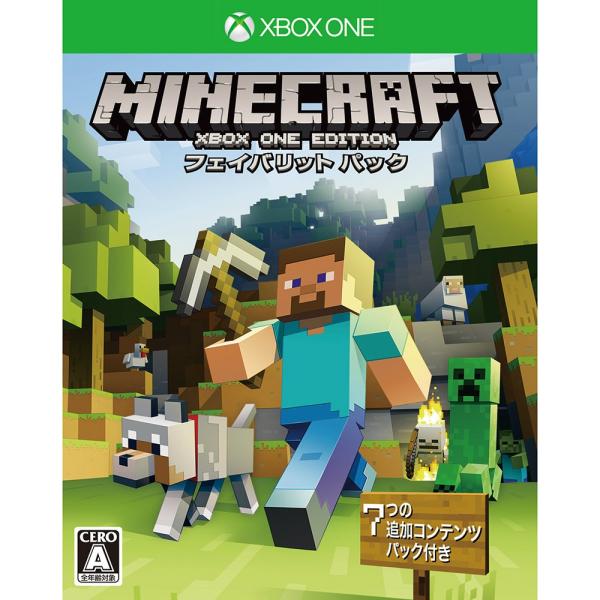 『中古即納』{XboxOne} Minecraft：(マインクラフト) Xbox One Edition フェイバリット パック 日本マイクロソフト (20160616)