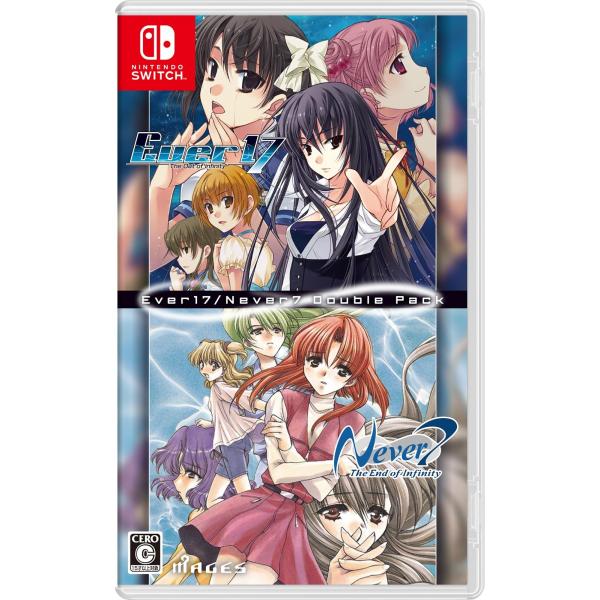 新品未開封 Ever17/Never7Double Pack ダブルパック限定版 MAGES.（メージス） 『中古即納』{Switch} Ever 17/Never 7 Double
