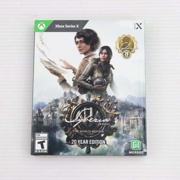 『中古即納』{XboxX/S} Syberia: The World Before(シベリア:ザ・ワールド・ビフォア) 20th Year Edition(トゥエンティースイヤーエディション) 北米版 Microids