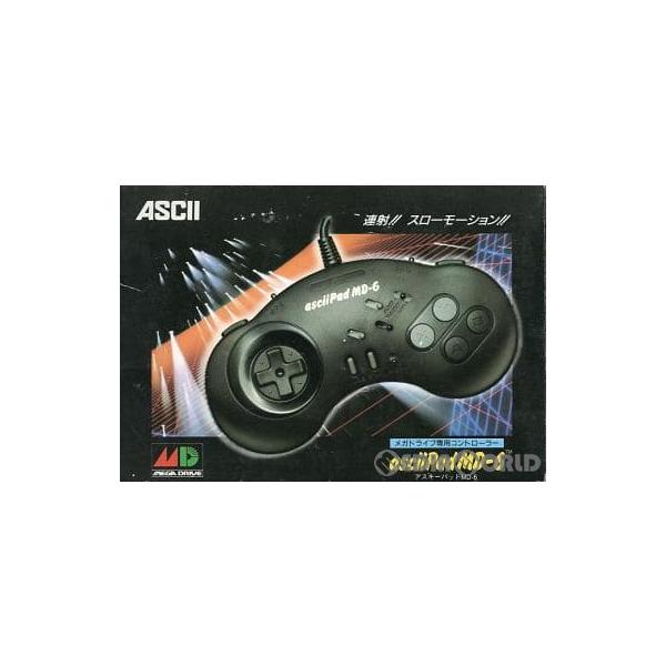 『中古即納』{ACC}{MD} アスキーパッドMD-6(MD用) セガライセンス商品 アスキー(AS-0518)(19931231)