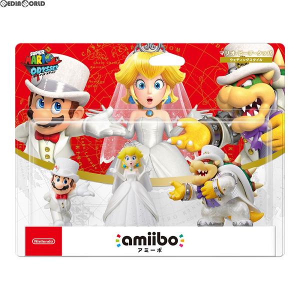 スーパーマリオ 『新品即納』{ACC}{3DS} amiibo(アミーボ) トリプル