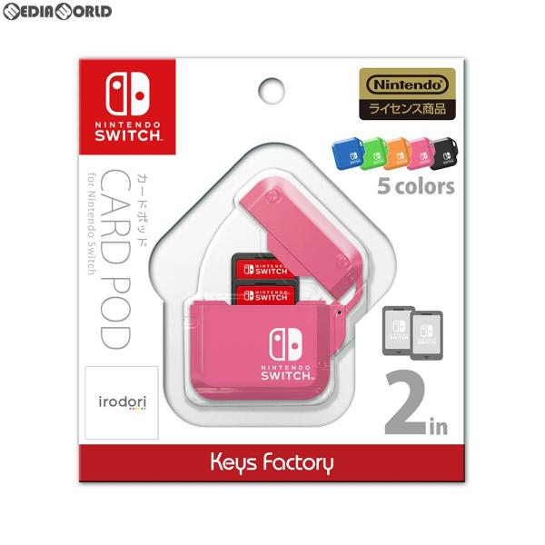 �w�V�i�x�w�����񂹁x{ACC}{Switch} CARD POD for Nintendo Switch(�J�[�h�|�b�h �t�H�[ �j���e���h�[�X�C�b�`) �s���N �L�[�Y�t�@�N�g���[(CPS-001-4)