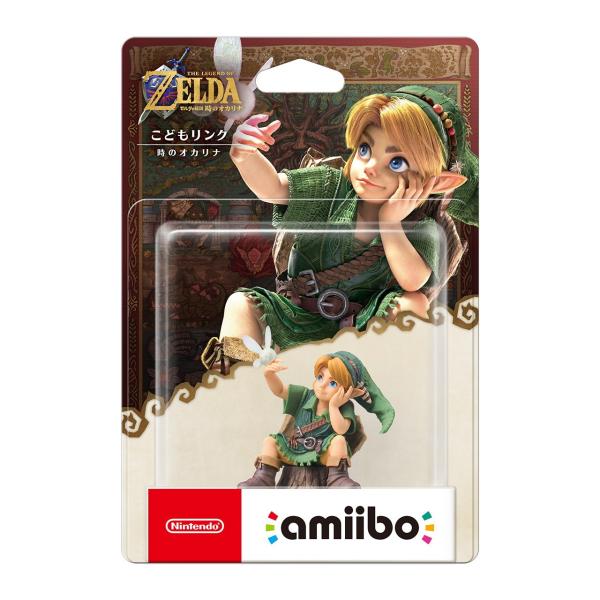 『予約前日出荷』{ACC}{Switch2} amiibo(アミーボ) こどもリンク【時のオカリナ】(ゼルダの伝説シリーズ) 任天堂(NVL-C-AKBF)(2027年)