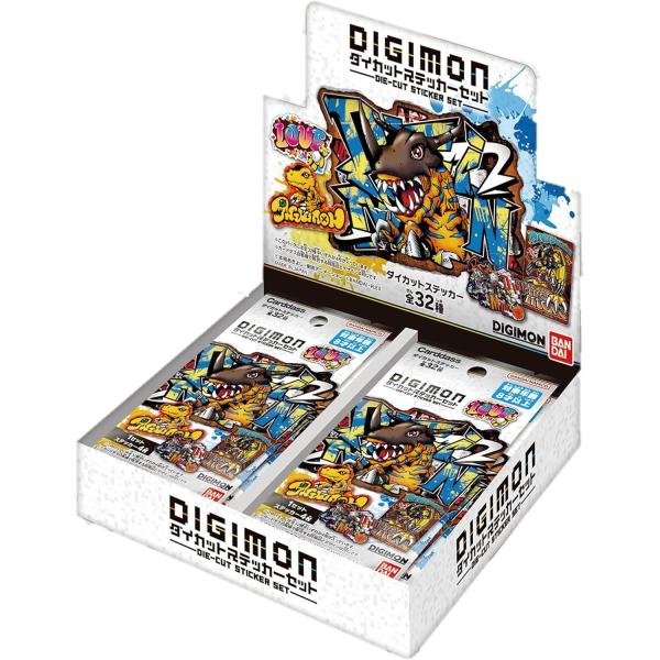 新品即納』{TCG} (カートン) DIGIMON(デジモン) ダイカットステッカー