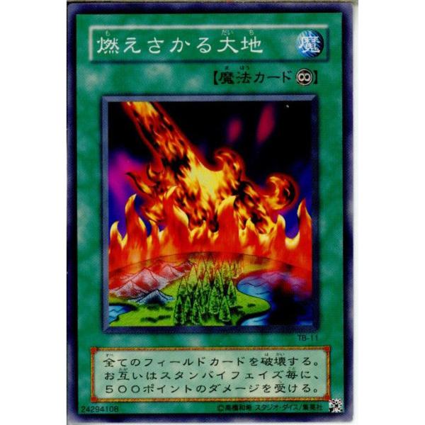 『中古即納』{プレイ用}{TCG} 遊戯王 TB-11N 燃えさかる大地
