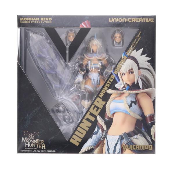 モンハン　Vulcanlog ハンター女剣士 キリンUシリーズ フィギュア 中古即納』{FIG} Vulcanlog 020 モンハンリボ ハンター女剣士 キリン