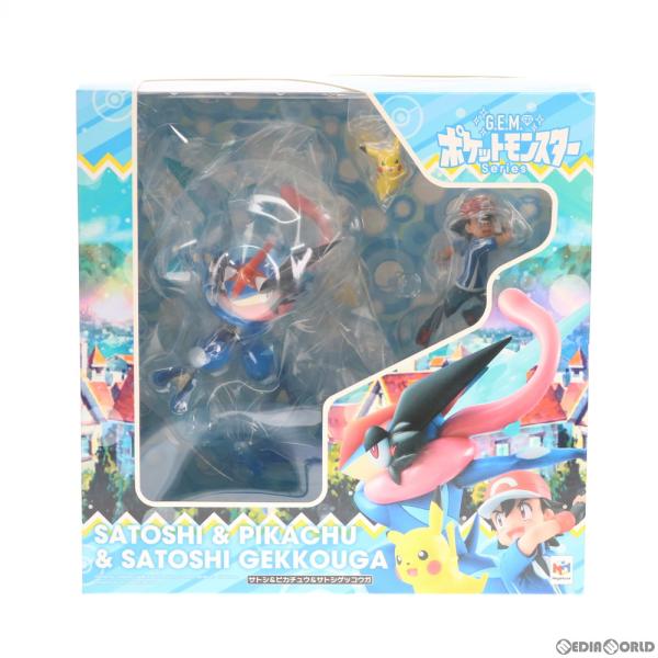 G.E.M.シリーズ 『新品即納』{FIG} サトシ＆ピカチュウ＆サトシ