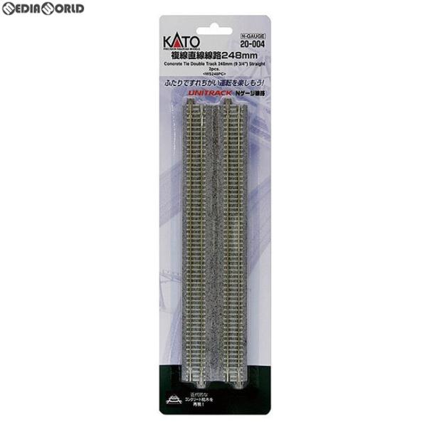 ☆正規品新品未使用品 KATO カトー 20-000 直線線路 248mm 4本入 KATO Nゲージ 直線線路 124mm 4本入 20-020 鉄道模型用品