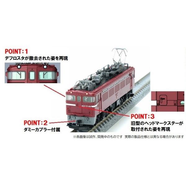 『新品』『お取り寄せ』{RWM} 7187 国鉄 ED75-0形電気機関車(ひさしなし・前期型)(動力付き) Nゲージ 鉄道模型 TOMIX(トミックス)(20240720)