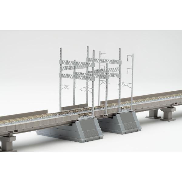 『新品』『お取り寄せ』{RWM} 3232 架線柱・新幹線型き電セット(築堤S35・高架橋S35各2組付) Nゲージ 鉄道模型 TOMIX(トミックス)(20250531)