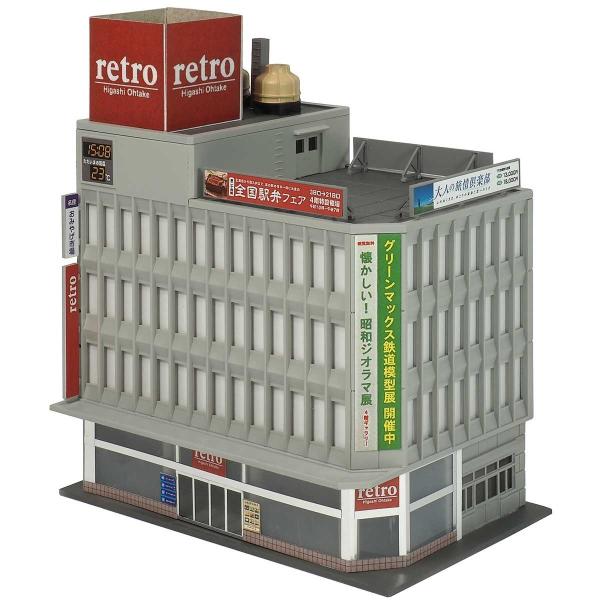 『新品』『お取り寄せ』{RWM} 2229 未塗装ストラクチャーキット 中型商業施設 Nゲージ 鉄道模型 GREENMAX(グリーンマックス)(20250920)