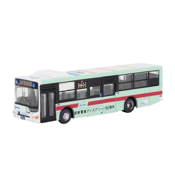 『新品』『お取り寄せ』{RWM} 335894 ザ・バスコレクション 西日本鉄道 西鉄電車アイスグリーン50周年ラッピングバス Nゲージ 鉄道模型 TOMYTEC(20260221)