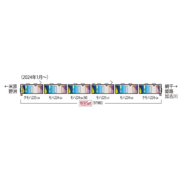 予約安心出荷』{RWM} 97980 特別企画品 JR 225-100系近郊電車(びわこ