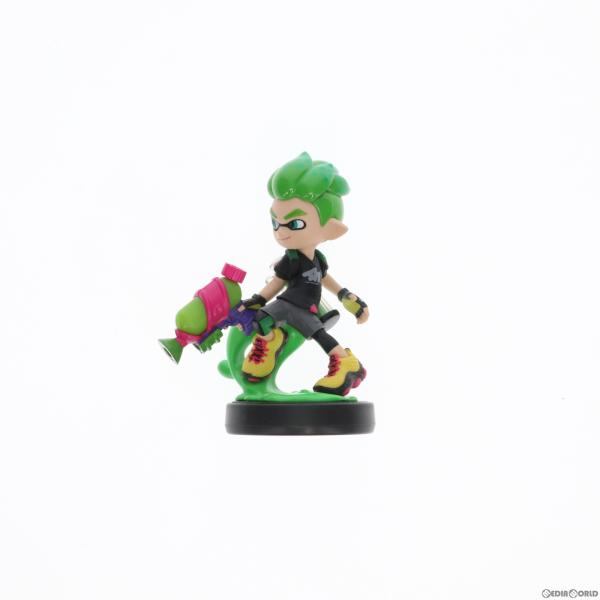 『中古即納』{ACC}{Switch}amiibo(アミーボ) ボーイ【ネオングリーン】(スプラトゥ...