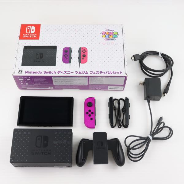 ディズニー ツムツム Switch 限定 本体 新品未開封 任天堂 スイッチ 任天堂（Nintendo） 『中古即納』{Switch} (本体) Nintendo Switch