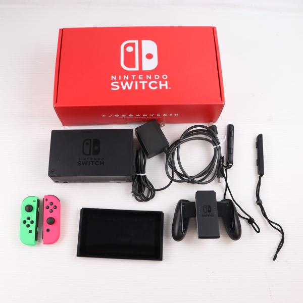 美品 Nintendo Switch 本体 カスタム外装Joy-Con　任天堂 任天堂（Nintendo） 『中古即納』{Switch} (本体) マイニンテンドー
