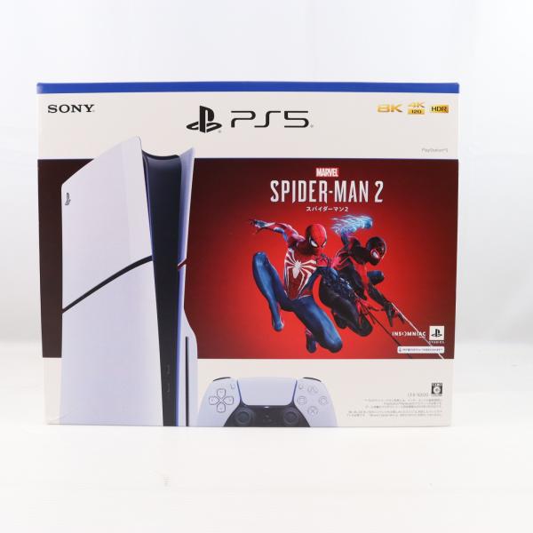 PlayStation - (本体)PlayStation5(プレイステーション5) slimモデル(スリムモデル) Marvel's Spider-Man 2(マーベル スパイダーマン2) 同梱版(CFIJ-10020) ソニー・インタラクティブエンタテインメント 中古即納』{PS5} (本体) PlayStation 5(プレイステーション5) slim