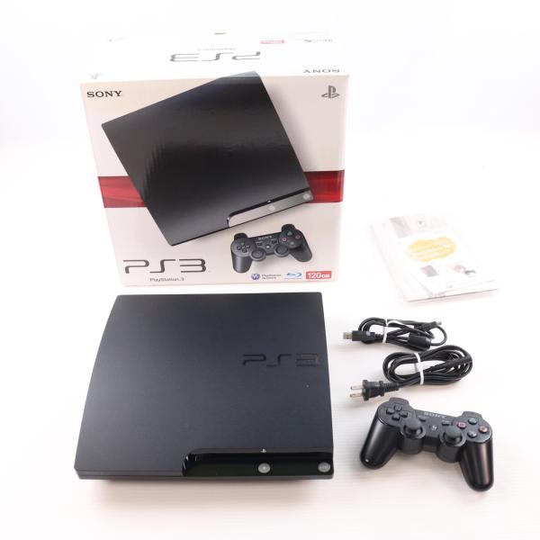 『中古即納』{PS3} (本体) PlayStation 3(プレイステーション3) チャコール・ブラック HDD120GB SCE(CECH-2000A)(20090903)