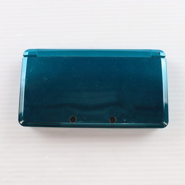 『中古即納』{3DS} (本体) ニンテンドー3DS アクアブルー 任天堂(CTR-S-BAAA)(20110226)