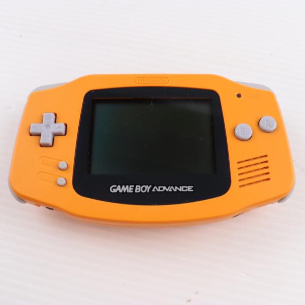 『中古即納』{GBA} (本体) GAMEBOY ADVANCE(ゲームボーイアドバンス) オレンジ 任天堂(AGB-S-OAJ)(20011214)